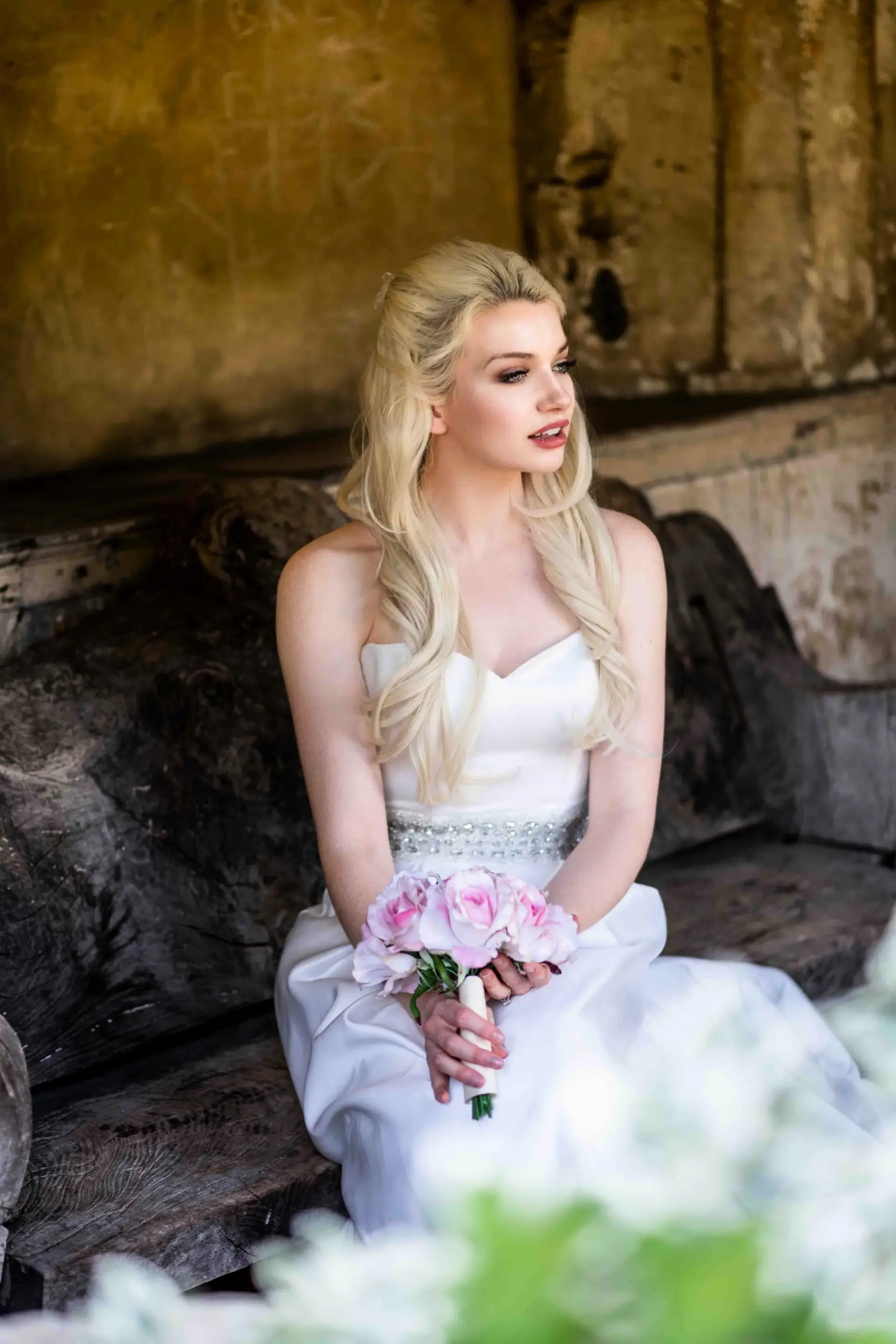 Wedding ceremony moment